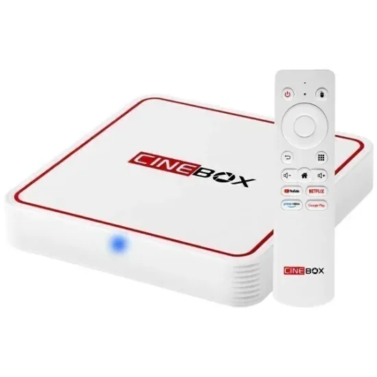 Cine box C+ Full HD Wi-Fi Android - Lançamento 2024