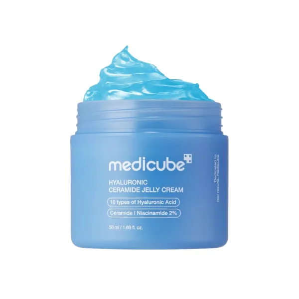 Creme Hidratante Facial Medicube Hyaluronic Ceramide Jelly Cream - 50mL