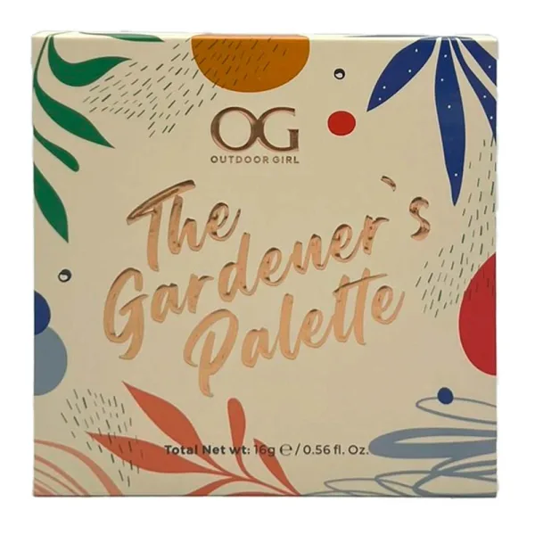 Paleta de Sombras Outdoor Girl The Gardener's Palette DE7272 - 16 Cores - 16Gr