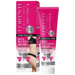 Creme Corporal Clareador Lorenti Evens Skin Tone Whitening Skin Clinic+ - 150ML