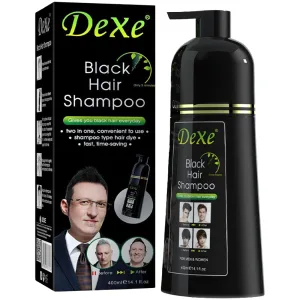 Shampoo Colorante Dexe Black Hair - 400ml - Preto