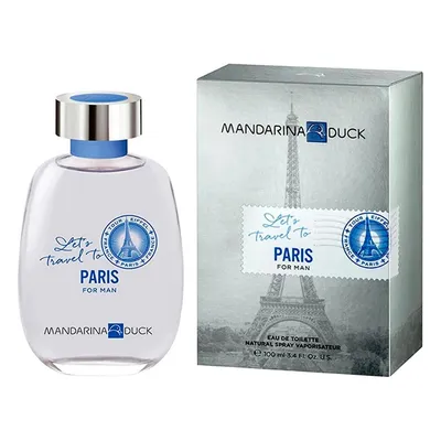 Perfume Mandarina Duck Let's Travel to Paris - Eau de Toilette - Masculino - 100ML