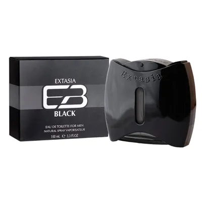Perfume New Brand Prestige Extasia Black - Eau de Toilette - Masculino - 100ML