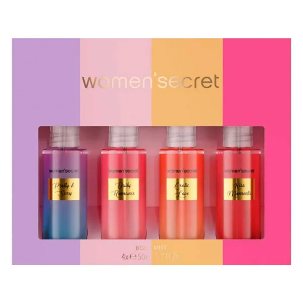 Kit Body Mist Coffret Color Women'Secret - Feminino - 4x 50ML