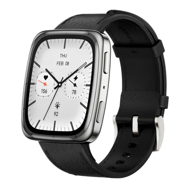 SmartWatch Amazfit Active 2 Square A2440 - Bluetooth - Black Leather
