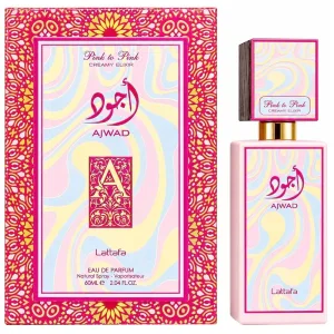 Perfume Lattafa Ajwad Pink to Pink Creamy Elixir - Eau de Parfum - Feminino - 60ML