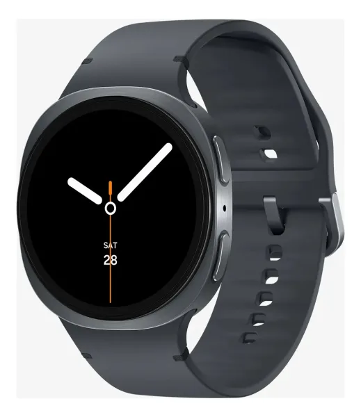 Smartwatch Samsung Galaxy Watch 8 40mm BT GPS, Branco com Pulseira Milanês