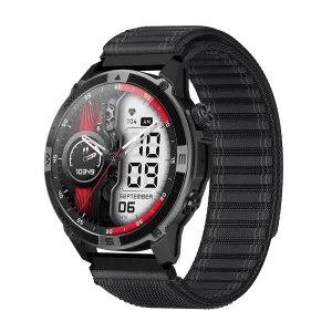 SmartWatch G-Tide R6 Pro - Bluetooth - A prova d'água - Com Pulseiras Extra - Preto