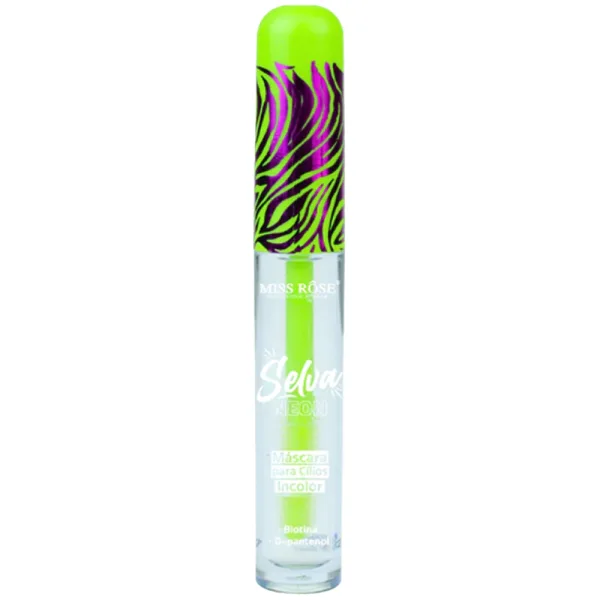 Máscara de Cílios Miss Rôse Selva Neon MR095 - Transparente - 3.5ML