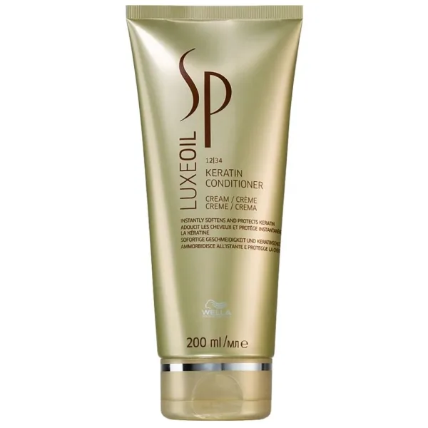 Condicionador Wella Professionals SP Luxeoil Keratin Cream - 200mL