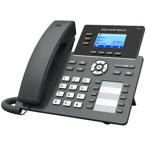 Telefone GrandStream GRP2604P - IP - PoE - Preto
