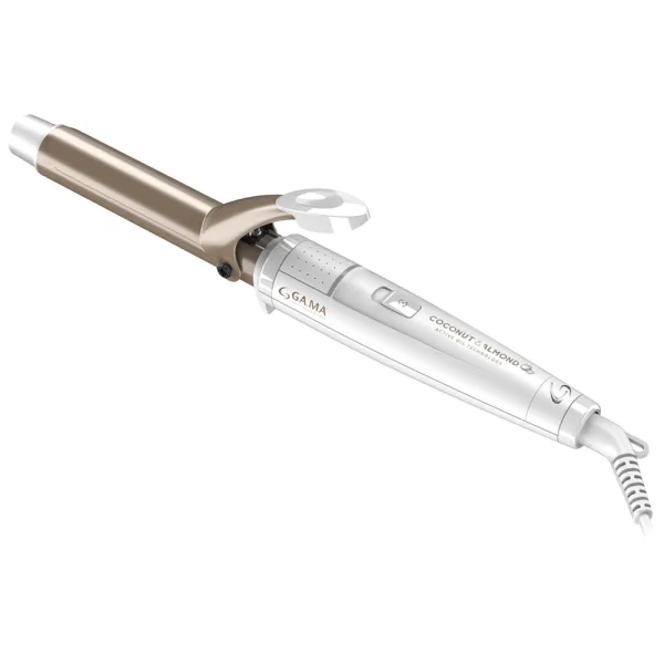 Modelador de Cachos GA.MA Coconut & Almond RGSTD-N 25 - 48W - 220°C - Bivolt - Bege