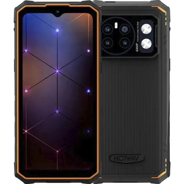 Celular Hotwav Cyber 13 - 8/128GB - 6.6'' - Dual-Sim - Orange