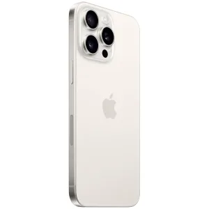 Celular Apple iPhone 15 Pro Max A2849LL - 8/256GB - 6.7'' - E-Sim - NFC - Recondicionado CPO - White Titanium
