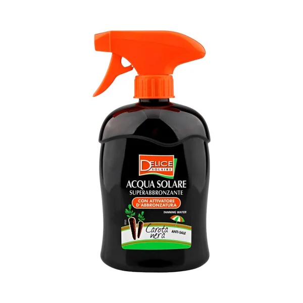 Bronzeador Delice Solaire Acqua Solare Superabbronzante - Carota Nera - 500mL