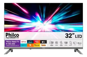 Smart Tv 32 Hd P32crb Roku Tv Hdr10 Philco