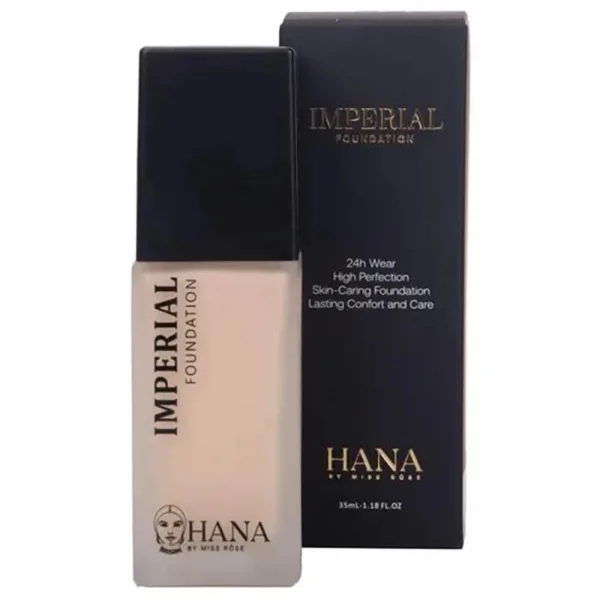 Base Líquida Hana Imperial Foundation By Miss Rose CR7601-074MR6 - MR06 - 35ML