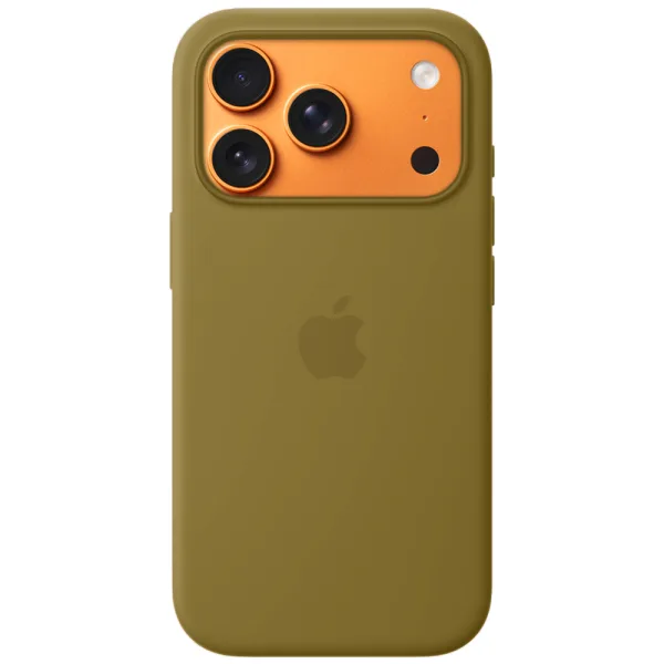 Capa Protetora Apple Leather Case Magsafe - Para Iphone 17 Pro - Couro - Marrom Escuro