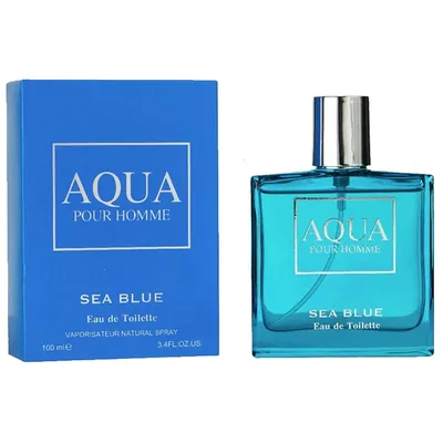 Perfume Sea Blue Aqua Pour Homme - Eau de Toilette - Masculino - 100ML