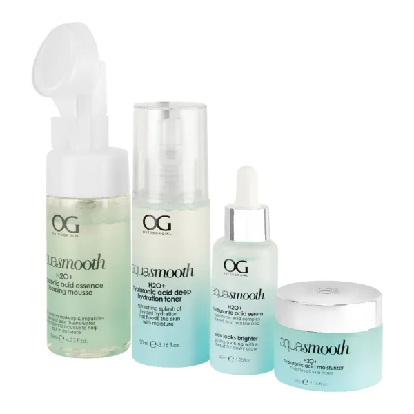 Kit Skin Care Outdoor Girl Aquasmooth Hydration Set D2251 - 4 em 1