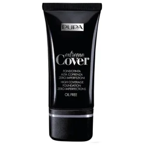 Base Líquida Pupa Milano Extreme Cover - SPF 15 - 001 Light Ivory - 30ML