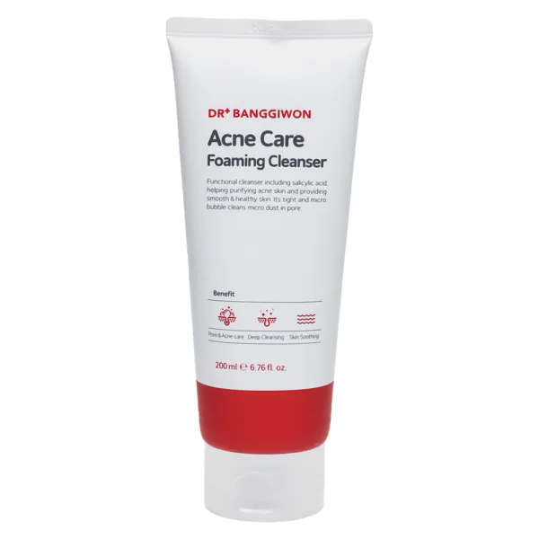 Sabonete Dr+ Banggiwon Acne Care Foaming Cleanser - 200ML