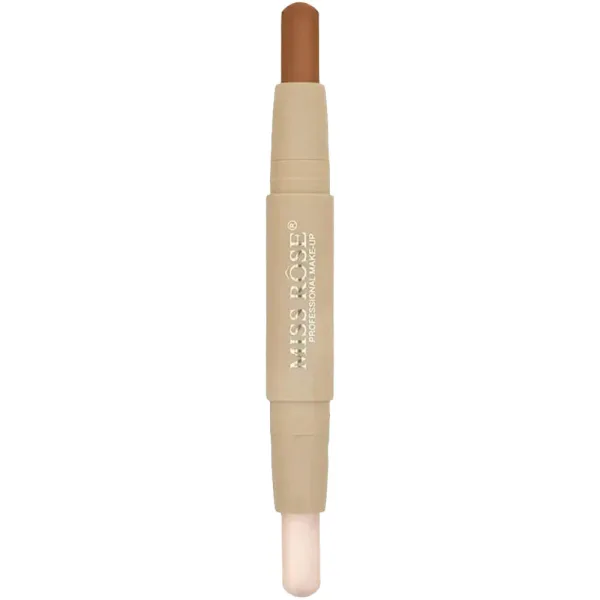 Iluminador e Contorno em Bastão Miss Rose 002Z1 - 2 em 1 - #05 - 30mL