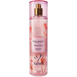 Colônia Body Mist Miss Rôse - 250ML - Zahra Pure Lure