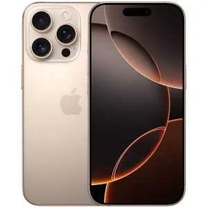 Celular Apple iPhone 16 Pro - 8/128GB - 6.3¨ - E-Sim - NFC - Desert Titanium (SWAP)