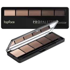 Paleta de Sombras TopFace Pro Palette Eyeshadow PT501 - #019 - 8Gr - 5 Cores
