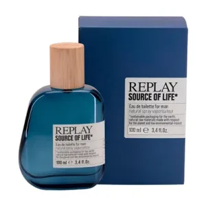 Perfume Replay Source of Life for man - Eau de Toilette - Masculino - 100ML