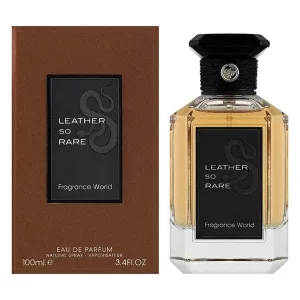 Perfume Fragrance World Leather So Rare - Eau de Parfum - Unissex - 100ML