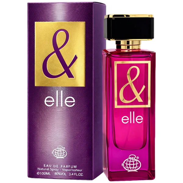 Perfume Fragrance World & Elle - Eau de Parfum - Feminino - 100ML