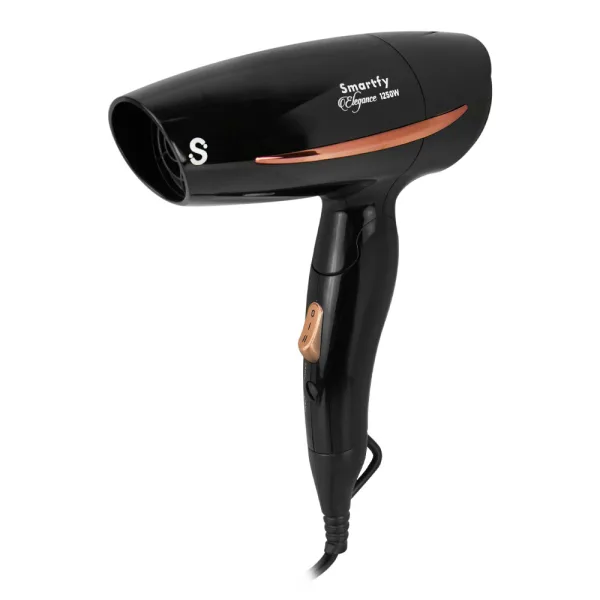 Secador de Cabelo Smartfy SM12 Elegance - 1250W - Bivolt - 50/60Hz - Preto
