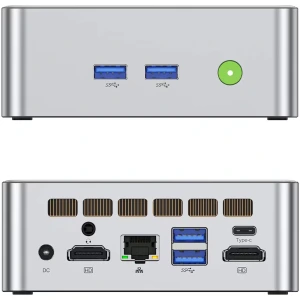 Mini PC GMKtec NucBox M3 - Intel Core I5-12450H - 16/512GB SSD - Prata