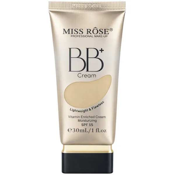 Base Líquida Miss Rôse BB+ Cream - SPF15 - Beige 6 - 30ML