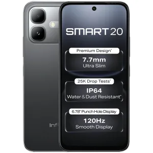 Celular Infinix Smart 20 X6840 - 4/128GB - Dual-Sim - 6.78'' - Shadow Black