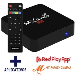 MXQ Pro 5G 4K TV Box: Android, RedPlay e My Family Cinema