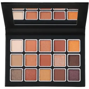 Paleta de Sombras Miss Rôse Eyeshadows Palette Beauty and Flowers 7001-085M3 - 15Gr - 15 Cores