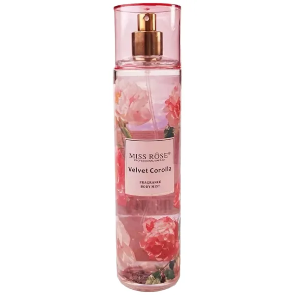 Colônia Body Mist Miss Rôse - 250ML - Velvet Corolla