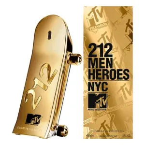 Perfume Carolina Herrera 212 Men Heroes NYC Mtv - Eau de Toilette - Masculino - 90ML
