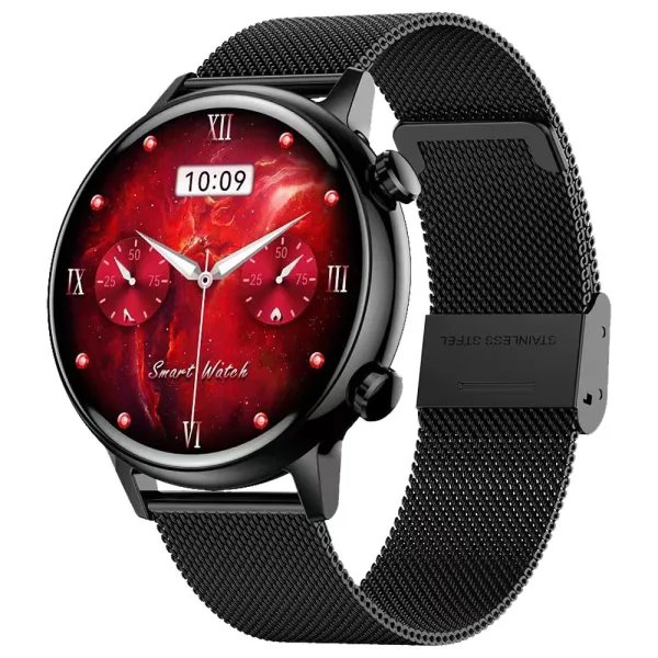 SmartWatch G-Tide Romance Lady Time - Bluetooth - Pulseira Extra - Preto
