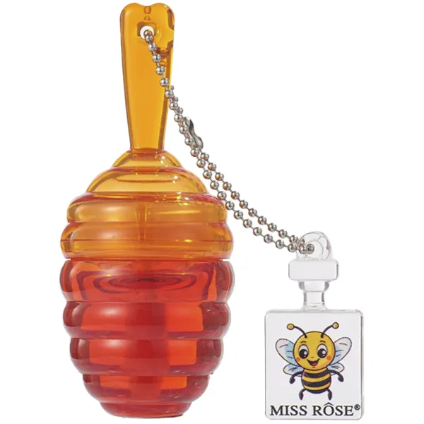 Óleo Labial Miss Rôse Honey Lip 7701-533Z24 - Com Chaveiro - 5Gr