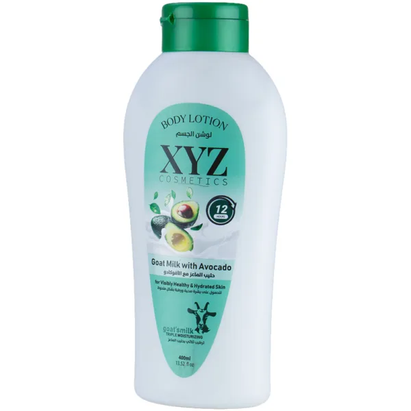 Loção Corporal XYZ Goat Milk with Avocado - 400ML