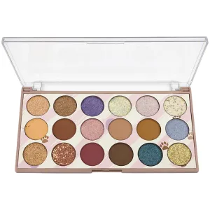Paleta de Sombras Miss Rôse Eyeshadow 7001-018M3 - #03 - 21.6Gr - 18 Cores