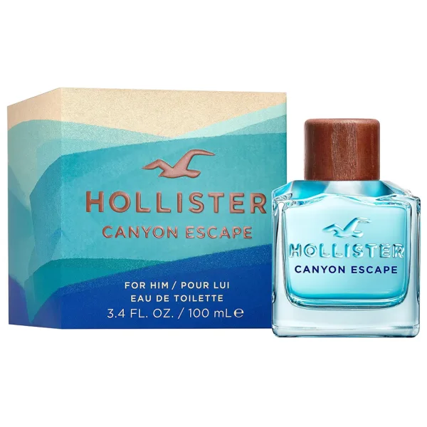 Perfume Hollister Canyon Escape - Eau de Toilette - Masculino - 100ML