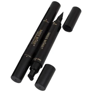 Delineador Miss Rôse Magic Eyeliner & Seal Eyeliner 7402-030H - À Prova D'água - Preto - 4Gr