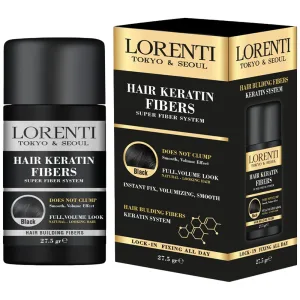 Fibras Capilares Lorenti Keratin Fibers - Black - 27.5Gr