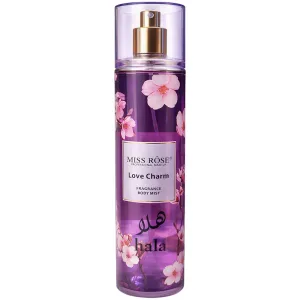 Colônia Body Mist Miss Rôse - 250ML - Hala Love Charm