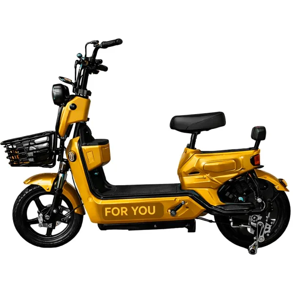 Bicicleta Elétrica For You Bike Pro - 500W - 45km/h - Dourado